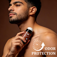 Baume Déodorant Naturel pour Hommes en Gros, au Beurre de Karité, Sans Aluminium, Cologne Solide Longue Durée, Protecteur Anti-Odeur, Hydratant et Soignant