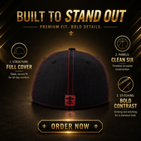 Gorra Snapback Personalizada de 6 Paneles con Diseño Espigado, Bordado con Cuentas, Visera Plana, Estilo Hip Hop y Streetwear