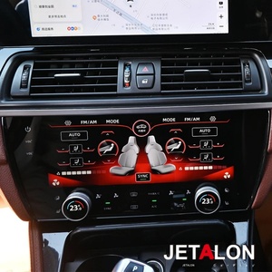 หน้าจอ AC ใหม่สำหรับ BMW ซีรีส์ 5 F10 F11 CIC NBT ปี 2010-2016 แผงควบคุมดิจิตอลในรถยนต์ จอแสดงผล LCD ควบคุมอุณหภูมิ รับประกัน 1 ปี - Product Image 1