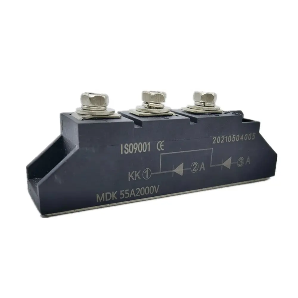 Gelijkrichterbrug Igbt Ipm Power Module Mdk 55A 2000V Voor Elektronische Module