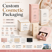 Boîte d'emballage en papier pliable de luxe, impression colorée, design estampé, laminage mat, gaufrage, pour cosmétiques et parfums