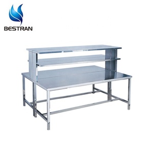 โต๊ะทำงานทางการแพทย์ <span class=keywords><strong>BT</strong></span>-WKT04 ผลิตจากสแตนเลสเกรดทางการแพทย์ ระดับ Class I ได้รับการรับรองมาตรฐาน ISO9001 และ CE รับประกัน 1 ปี สำหรับโรงพยาบาล ห้องปฏิบัติการ และคลินิก - Product Image 4