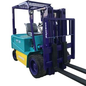 Chariot élévateur électrique d'occasion d'origine japonaise 4T Komatsu FD25 avec batterie lithium-ion 48V/220AH - Product Image 1