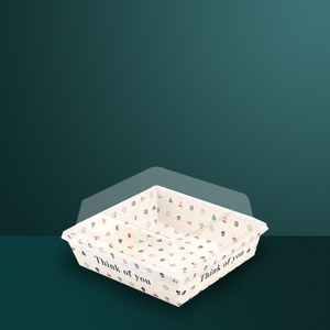 Boîtes Rigides Oblongues en Carton Recyclable à Couvercle Élevé Portables pour la Cuisson <span class=keywords><strong>de</strong></span> <span class=keywords><strong>Viande</strong></span>, Pâtisseries, Gâteaux Xiao Bei, Sushi, Sandwichs - Product Image 4