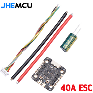 EM40A BLHELI_S ESC DShot600 <span class=keywords><strong>2</strong></span>-6S 4in1 ESC Tanpa Sikat untuk Drone Balap Suku Cadang DIY - Product Image 5