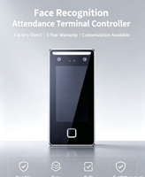Terminale di Controllo Accessi con Riconoscimento Facciale, Sistema di Rilevamento Presenze Biometrico, Schermo Touch, Basato su Linux, Audio Unidirezionale, TCP/IP, Bluetooth