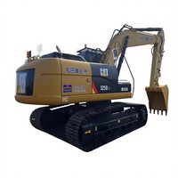 Excavatrice sur chenilles longues d'occasion Cat 325D2L 25 tonnes, réservoir de carburant 410L, accessoires personnalisés, multiples conditions de vente, prête à la vente