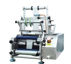 Semi-automatic Round Bottle Labeling Machine for Small Plastic Glass Round Bottle Labeling - Product Image 1