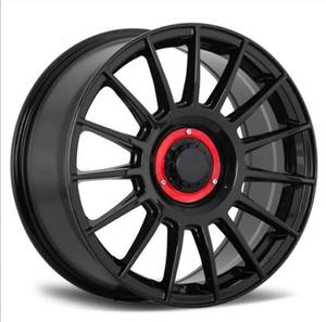 Ruedas de coche de pasajeros <span class=keywords><strong>Llantas</strong></span> 8J Offset 42 5X108 Ruedas 17 18 pulgadas para ruedas <span class=keywords><strong>Ford</strong></span> Focus <span class=keywords><strong>Fiesta</strong></span> Rally Style - Product Image 1