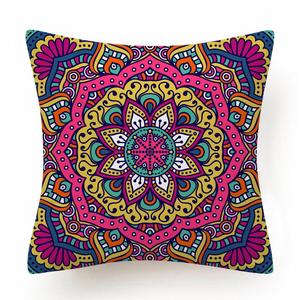 Funda de Cojín Boho con Diseño Paisley Tradicional Oriental, Inspirada en Mandala, Venta al Por Mayor - Product Image 1