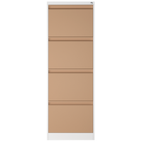 Armoire de rangement moderne en acier avec serrure, armoire de classement ignifuge en métal de style industriel pour bureau, maison, hôpital