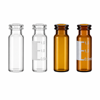 Flacons en verre borosilicate pour le stockage d'échantillons liquides, fournis par l'usine