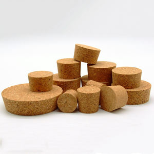 LEECORK Bouchons <span class=keywords><strong>en</strong></span> bois tendre naturel étanches, <span class=keywords><strong>bouchon</strong></span> de bouteille de bière <span class=keywords><strong>en</strong></span> bois de liège conique pour la fabrication de vin - Product Image 2