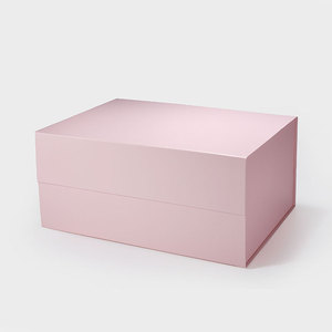 Custom Luxury Wedding Dress <b>Box</b> <b>Large</b> Pink Magnetic <b>Gift</b> <b>Box</b> Packaging - Product Image 3