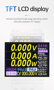 A-BF เครื่องวัดโหลดอิเล็กทรอนิกส์แบบช่องสัญญาณเดียว DCT184C หน้าจอสีเครื่องทดสอบความจุแบตเตอรี่กำลังไฟ 1-150V/0-40A/0-400W ความจุแบตเตอรี่ - Product Image 5