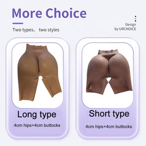 Corset épaississant pour les hanches et les fesses, taille XXL, grande taille, femme africaine, forme naturelle, silicone, doux et élastique - Product Image 2