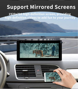 مشغل دي في دي للسيارة بنظام لينكس مقاس 10.25 بوصة مع كاربلاي وأندرويد أوتو، راديو وسائط متعددة للسيارة مع شاشة لمس IPS لسيارات أودي Q3 - Product Image 5