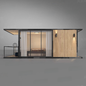 Maison conteneur <span class=keywords><strong>de</strong></span> luxe pliable, maison modulaire préfabriquée, bureau mobile <span class=keywords><strong>de</strong></span> chantier pour camp <span class=keywords><strong>de</strong></span> construction, 10 unités/40HQ - Product Image 6
