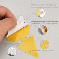 Piège à insectes autocollant double face jaune pour fleurs, papillons et autres nuisibles – Modèle Syhyxzcb – Vente directe usine pour le jardinage et la lutte contre les mouches