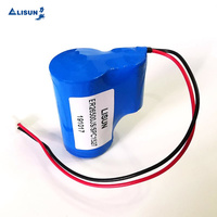 Batterie au lithium primaire cylindrique haute capacité C 3,6 V 8,5 Ah ER26500 HPC1520 pour appareils IoT, compteurs intelligents, Li/SOCl2 avec connecteur