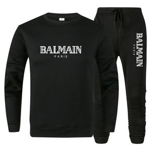 Conjunto deportivo para hombre <span class=keywords><strong>de</strong></span> Otoño/Invierno 2025, Sudadera con capucha estampada con logotipo personalizable y <span class=keywords><strong>marca</strong></span> deportiva cálida <span class=keywords><strong>de</strong></span> punto, diseño sólido con forro - Product Image 6