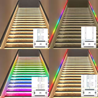 Contrôleur d'éclairage d'escalier à télécommande SXZM ES32 PIR DC5-24V avec 32 canaux, garantie de 5 ans, certifié ROHS CE