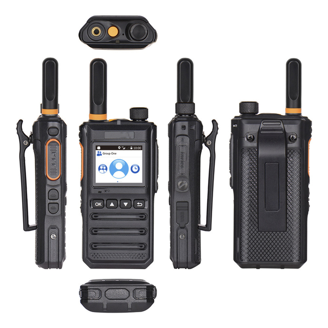 T640A Handheld 4G LTE POC Mobile Phone Worldwide Internet with GPS WIFI for Bluetooth Portable Digital & Analog Two-Way Radio