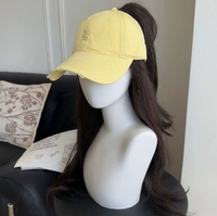Casquette de baseball d'été polyvalente à visière ouverte, effet amincissant pour le visage, idéale pour queues de cheval hautes, protection solaire