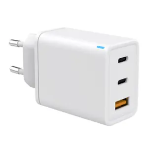NEW Hot Sale GaN PD 3.0 2C 1A 65W Mobile Phone Fast Wall Charger Power Adapter Travel Adapter For Apple Laptop Adapter