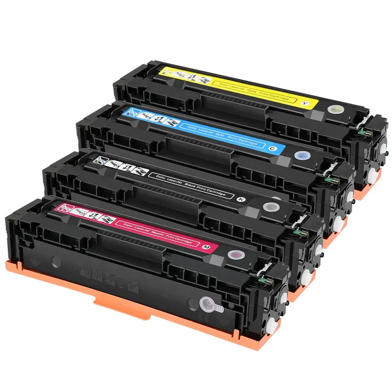 Cartouche de Toner pour imprimante HP Color, 5 paquets, Compatible avec les modèles M283fdw, 207A, W2210A, W2211A, W2212A, W2213A, pour appareil d'impression, avec puce