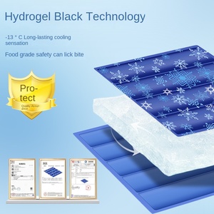 Pet Ice Mat U-shaped Breathable Gel Summer <strong>Cooling</strong> Mat <strong>Dog</strong> Cat Sleeping Cool Cushion Waterproof <strong>Cooling</strong> <strong>Pad</strong> - Product Image 2
