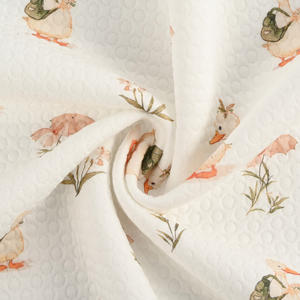 Оптовая продажа от производителя: Прекрасная стеганая ткань из хлопка и полиэстера с принтом для детских курток - Product Image 2