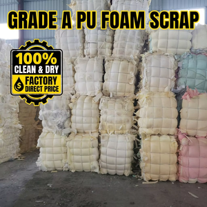 Déchets de mousse PU <span class=keywords><strong>recycl</strong></span>ée en balles de Chine pour la production de mousse rebondie - Product Image 5