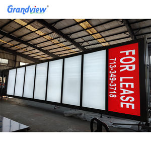 ป้าย3D ไฟ LED 7ส่วนสำหรับกลางแจ้งจอแสดงแก๊สแบบมีไฟ LED หลังคาป้ายโฆษณาทิศทาง - Product Image 4