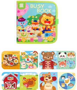 Venta directa de fábrica Material duradero Seguridad Unisex Libro educativo ambiental para niños para la Educación de la iluminación. - Product Image 5