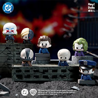 Suplay BTM Dark Knight HeyDolls Mini Figurines Boîte Mystère Authentique Nouvelle Collection Figurines en Sachet Mystère Figurines de Collection Cadeau d'Anniversaire