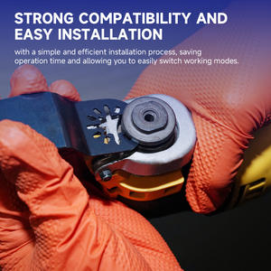 Lames oscillantes multi-outils OEM personnalisées, fabricant de lames de scie bimétalliques à bord incurvé de qualité professionnelle pour le métal et le bois - Product Image 6