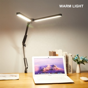 Đèn Bàn Hai Đầu Sạc Đa Năng 2 Trong 1 Đèn Bàn Led Hai Đầu Tay Xoay Kiến Trúc Sư Kèm Kẹp - Product Image 3