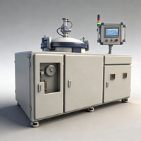 Nuotian NTI-SML-4L 3200C Four de laboratoire à induction à structure verticale, haute uniformité, protection au gaz argon, capacité 4L