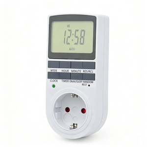 Interrupteur <span class=keywords><strong>programmable</strong></span> numérique haute puissance 3680W avec <span class=keywords><strong>prise</strong></span> EU pour <span class=keywords><strong>chauffe</strong></span>-<span class=keywords><strong>eau</strong></span> - Product Image 4