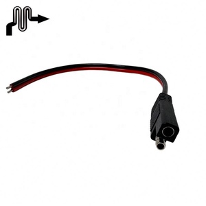Macon 14AWG 30CM SAE Châssis Adaptateur SAE Solaire Photovoltaïque Cordon 2-Pin SAE Single Head Quick Disconnect Plug Extension Cable - Product Image 6