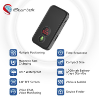 1000mAh SOS 5G 4G Rastreadores de activos independientes Micro El espía más barato Gsm Función de caída de voz Rastreador GPS con Powerbank