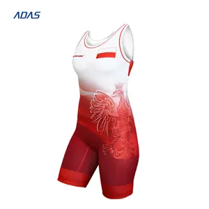 Phụ Nữ Đấu Vật Singlet, Đấu Vật Đào Tạo Singlets Cung Cấp Thiết Kế Hoàn Toàn Thăng Hoa Thể Thao Khác Thanh Niên Kích Thước Cho Unisex