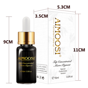 Encre de maquillage <span class=keywords><strong>permanent</strong></span> AIMOOSI 15ml, micro-pigment pour application de <span class=keywords><strong>tatouage</strong></span> cosmétique des sourcils et des lèvres - Product Image 5