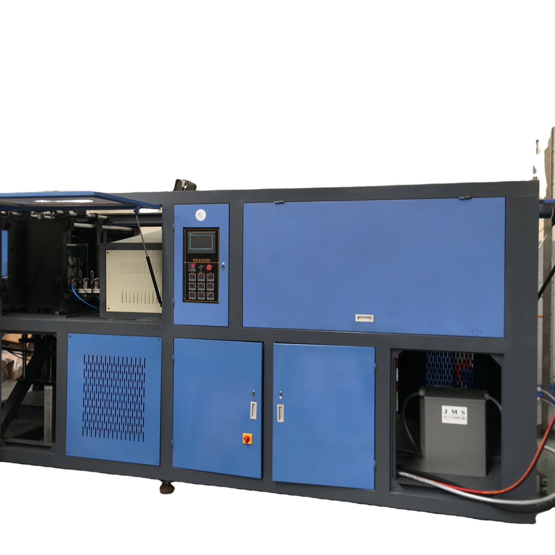 Полуавтоматическая машина для выдувания ПЭТ бутылок, 4 полости макс. мл