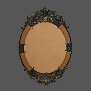 Nordique américain Vintage mural sculpté en relief fond vanité <span class=keywords><strong>miroir</strong></span> salon <span class=keywords><strong>couloir</strong></span> classique luxe décor - Product Image 5