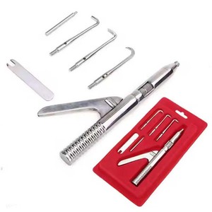 Smacchiatori a corona dentale a mano singola con 3 punte attaccabili Set pistola strumento per uso odontoiatrico - Product Image 1