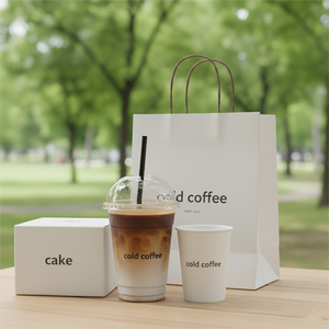Custom <b>Disposable</b> Double Wall Biodegradable Paper <b>Cups</b> for Coffee & Takeout Packaging with Personalized Logo - Product Image 1