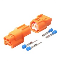 6188-0590 6189-0891 Juego de Conectores Automotrices Impermeables de 2 Pines para Cableado Eléctrico