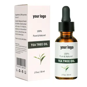 custom your logo salon beauty store Lighten acne marks pure and natural tea tree oil